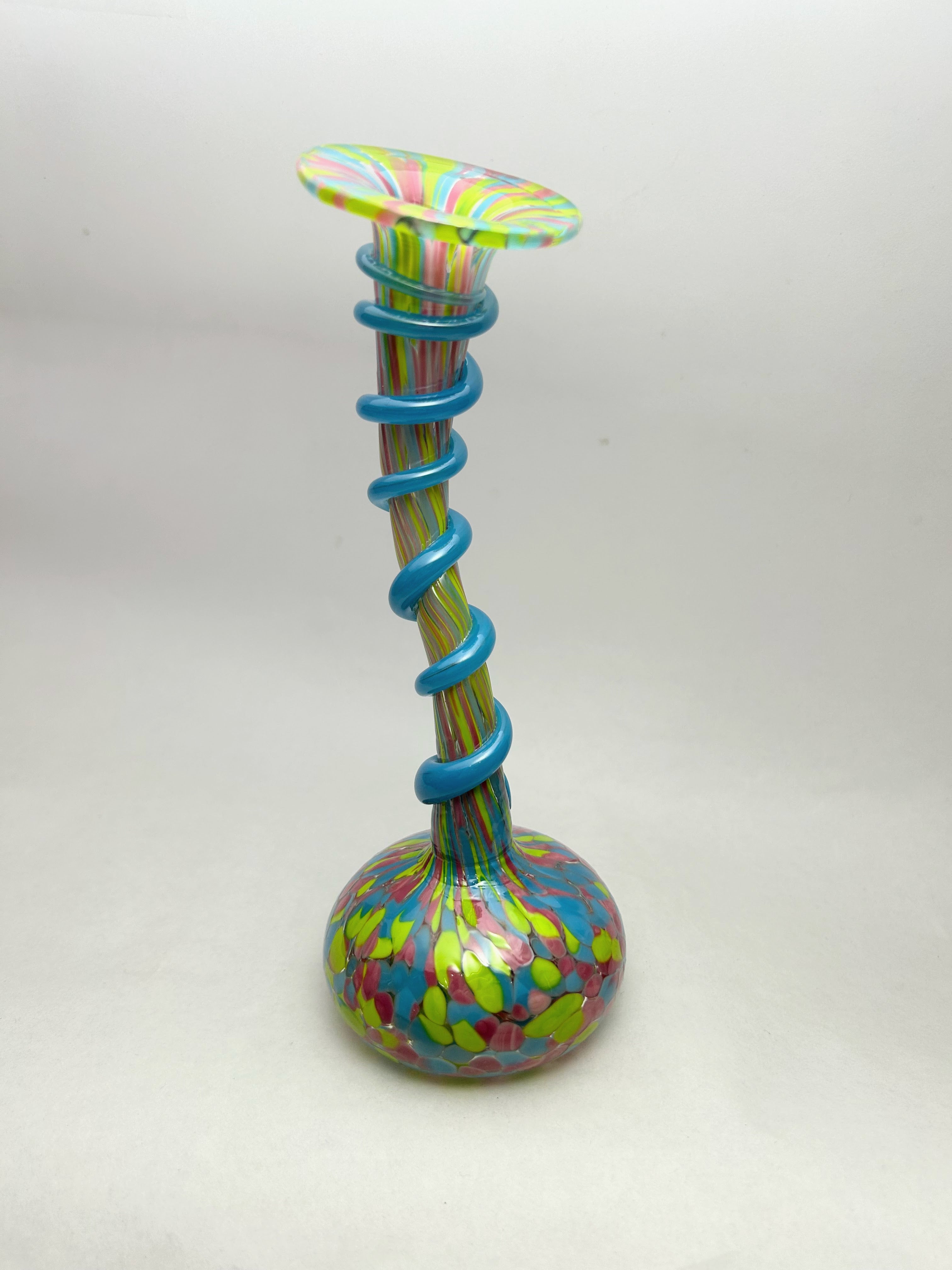 2024 Color of the Year Whimsy Bottle | Decatur Glassblowing