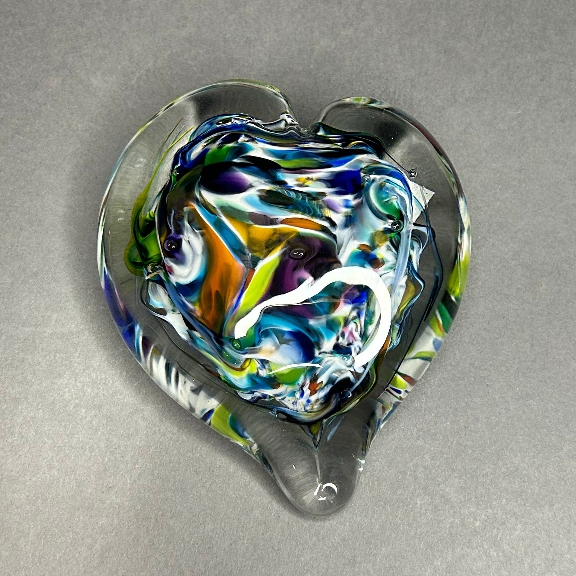 Heart Paperweight | Decatur Glassblowing